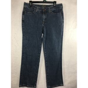 Vintage Eddie Bauer Blue Jeans Straight Leg Women's Size 10 Regular